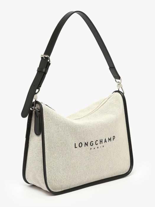 Longchamp Essential toile Schoudertas Beige